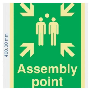 Assembly Point Sign | Clear Emergency Meeting Point Guidance